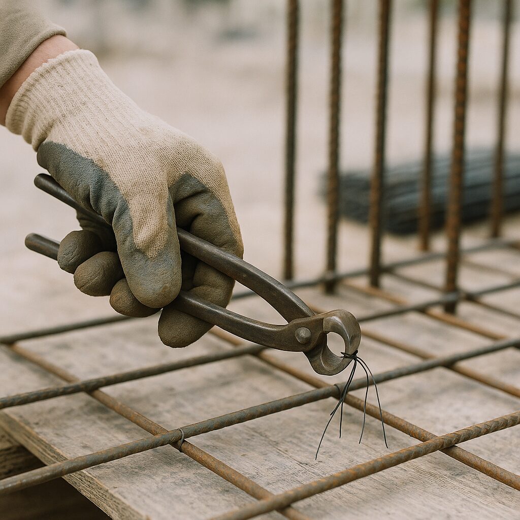 Viazacie (armovacie) kliešte: ako urýchlia viazanie armovania a čo si všímať pri výbere