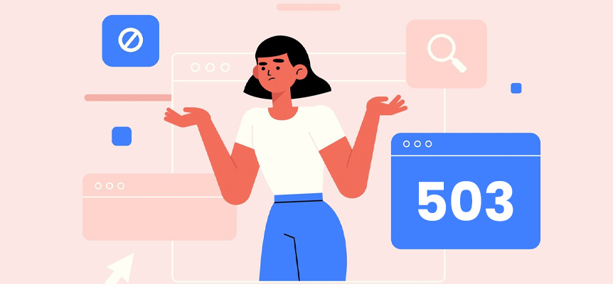 Chyba 503 a vplyv na SEO