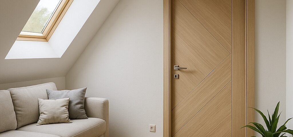 Atypické dvere: riešenie pre šikminy a neštandardné rozmery – ako prebieha zameranie, výroba a montáž - 2