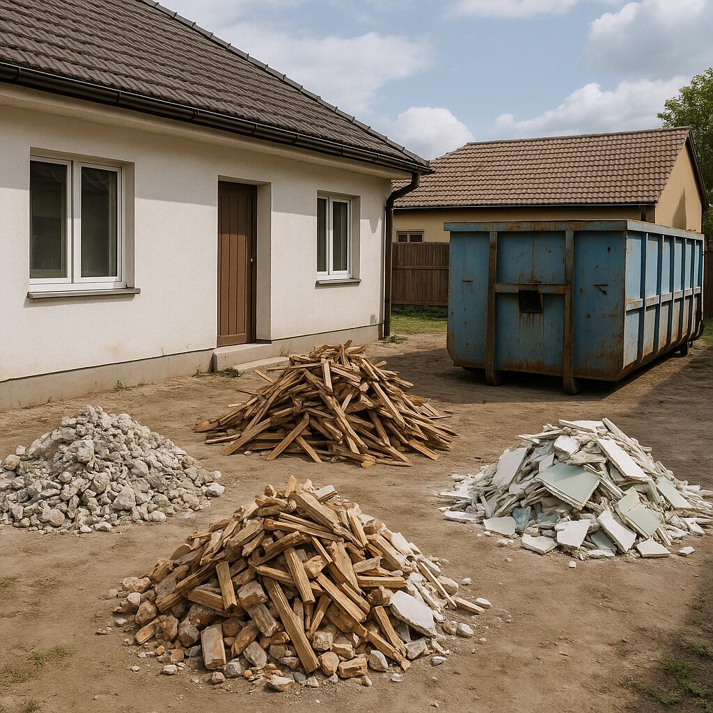 Likvidácia stavebného odpadu bez problémov: triedenie, chyby a ako sa vyhnúť príplatkom