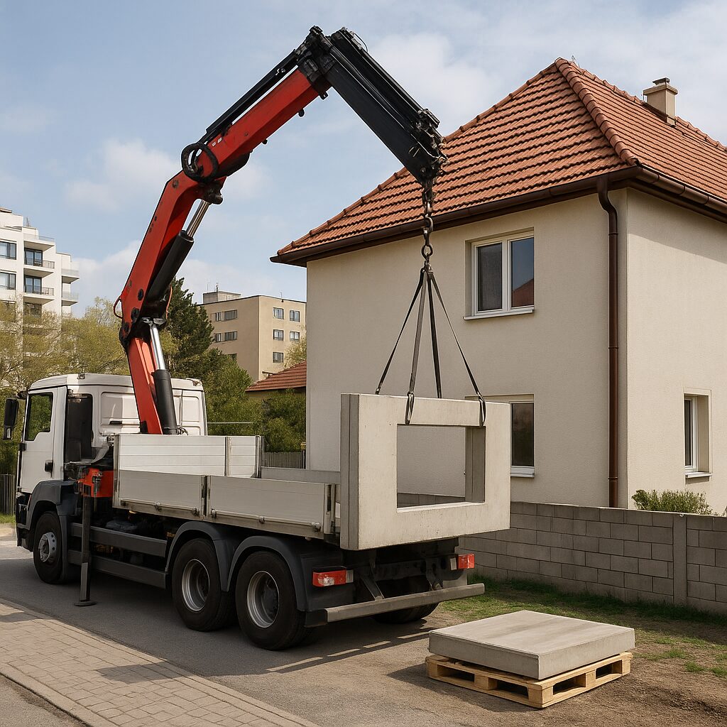 Autodoprava s hydraulickou rukou Bratislava: efektívne riešenie pre manipuláciu s ťažkým nákladom