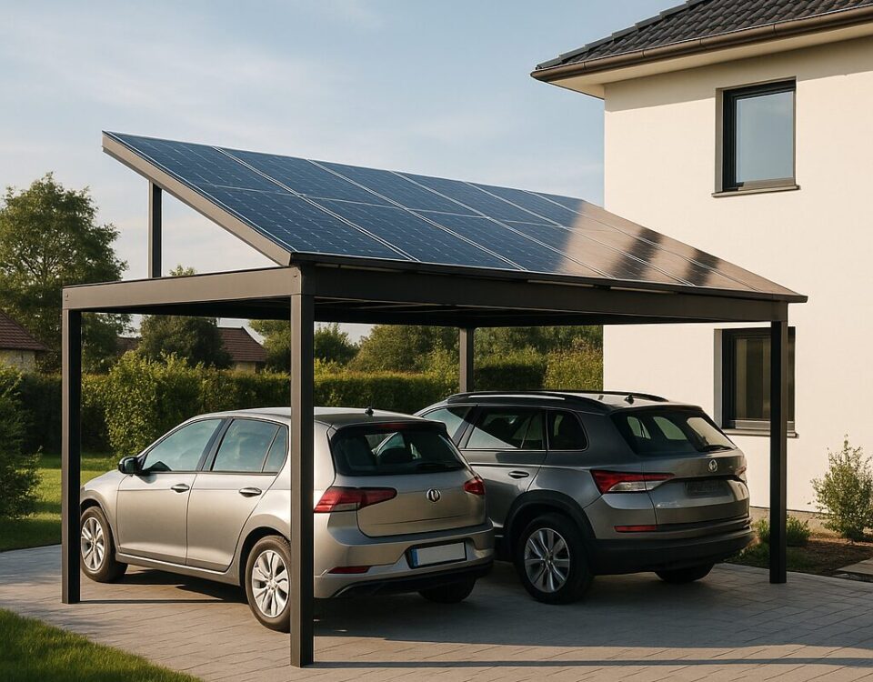 Solárne prístrešky: keď parkovanie začne vyrábať energiu - 4