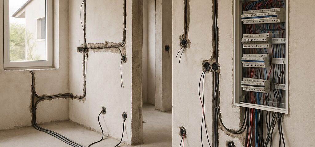 Elektromontáže v novostavbe a pri rekonštrukcii: kde sa láme postup, koordinácia a finálne zapojenie - 2