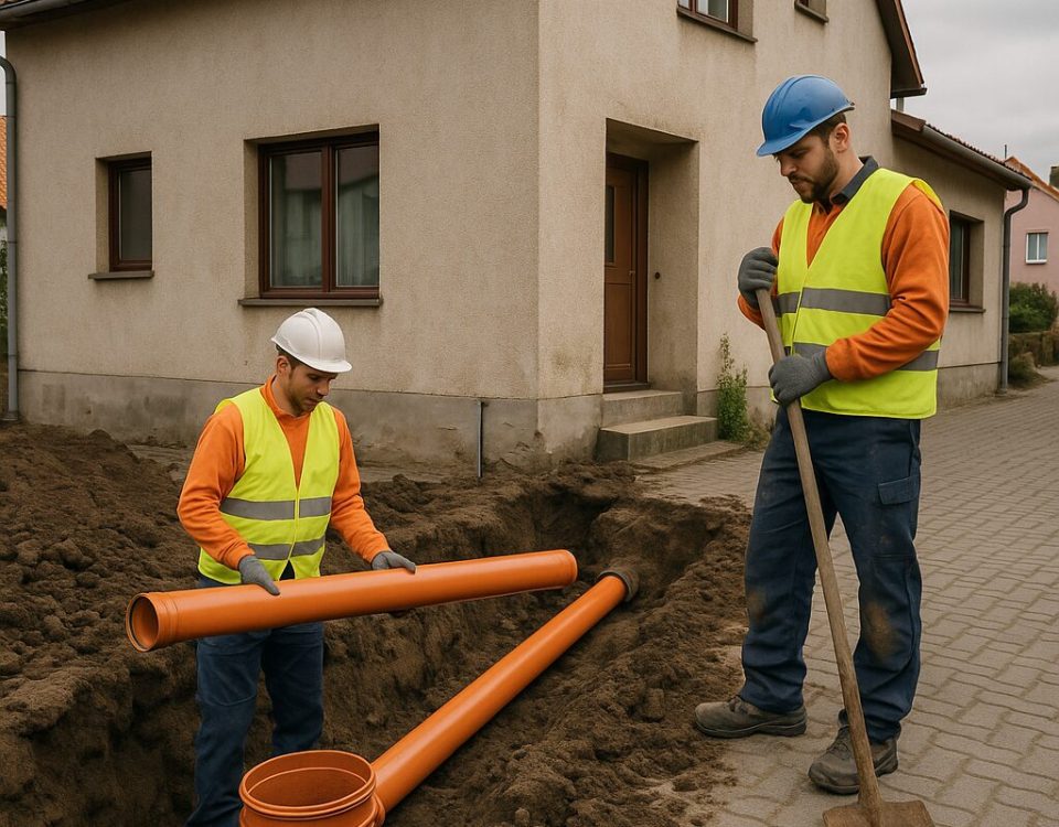 Výstavba a opravy kanalizací u domu: trasa, materiály i napojení bez slabých míst - 2